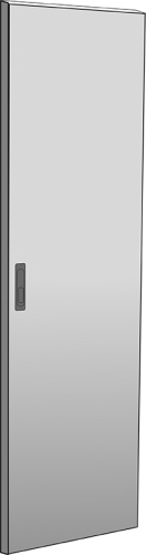ITK LINEA N Дверь металлическая 600мм для шкафа 38U серая | код LN35-38U6X-DM | IEK